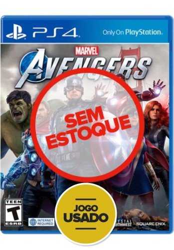 Avengers - PS4 (seminovo)